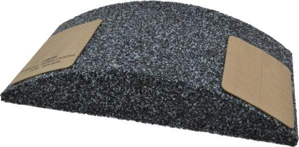 Norton - 11-1/4" Wide x 6" High x 2-1/4" Thick Grinding Segment - 24 Grit, Hardness F, Blue Print No. ME30777 - Americas Industrial Supply