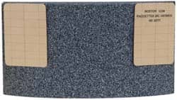 Norton - 11-1/4" Wide x 6" High x 2-1/4" Thick Grinding Segment - 30 Grit, Hardness G, Blue Print No. ME30777 - Americas Industrial Supply