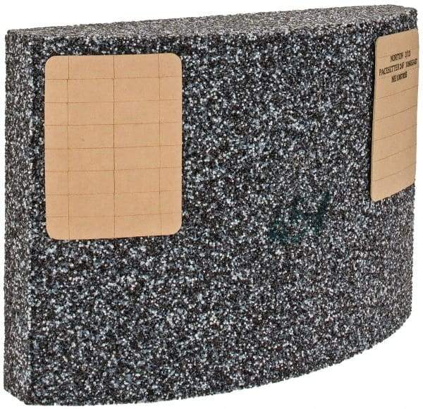 Norton - 11-1/4" Wide x 8" High x 3" Thick Grinding Segment - 24 Grit, Hardness F, Blue Print No. ME100703B - Americas Industrial Supply