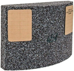 Norton - 11-1/4" Wide x 8" High x 3" Thick Grinding Segment - 24 Grit, Hardness F, Blue Print No. ME100703B - Americas Industrial Supply