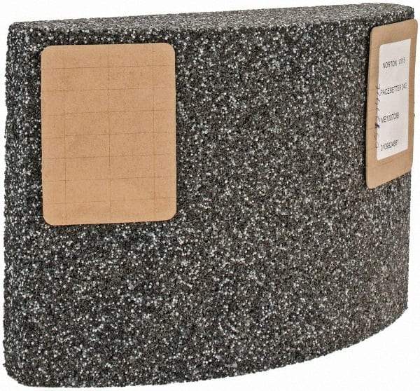 Norton - 11-1/4" Wide x 8" High x 3" Thick Grinding Segment - 24 Grit, Hardness G, Blue Print No. ME100703B - Americas Industrial Supply