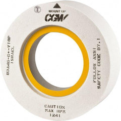 Camel Grinding Wheels - 20" Diam x 8" Hole x 3" Thick, J Hardness, 60 Grit Surface Grinding Wheel - Aluminum Oxide, Type 7, Medium Grade, Vitrified Bond, Two-Side Recess - Americas Industrial Supply