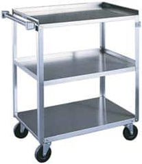 Lakeside - 500 Lb Capacity, 19" Wide x 31" Long x 32-1/8" High Standard Utility Cart - Americas Industrial Supply