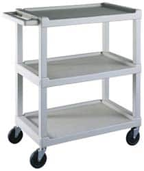 Lakeside - 300 Lb Capacity, 17-1/8" Wide x 32-1/2" Long x 34-7/8" High Standard Utility Cart - Americas Industrial Supply