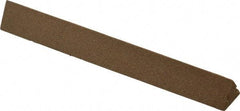 Norton - 4" Long x 1/2" Wide x 1/2" Thick, Aluminum Oxide Sharpening Stone - Triangle, Medium Grade - Americas Industrial Supply