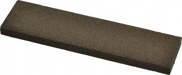 Norton - 4" Long x 1" Wide x 1/4" Thick, Aluminum Oxide Sharpening Stone - Rectangle, Coarse Grade - Americas Industrial Supply