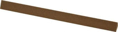 Norton - 6" Long x 1/2" Wide x 1/2" Thick, Aluminum Oxide Sharpening Stone - Triangle, Medium Grade - Americas Industrial Supply