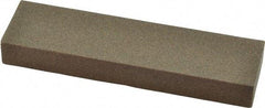 Norton - 4" Long x 1" Wide x 1/2" Thick, Aluminum Oxide Sharpening Stone - Rectangle, Coarse Grade - Americas Industrial Supply