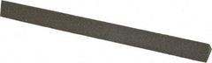 Norton - 6" Long x 1/2" Wide x 1/2" Thick, Aluminum Oxide Sharpening Stone - Triangle, Coarse Grade - Americas Industrial Supply