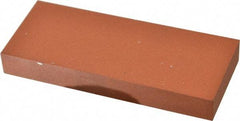 Norton - 5" Long x 2" Wide x 5/8" Thick, Aluminum Oxide Sharpening Stone - Rectangle, Fine Grade - Americas Industrial Supply