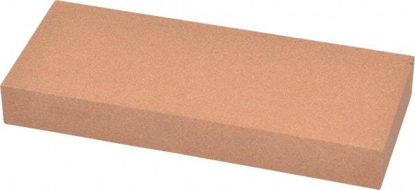 Norton - 5" Long x 2" Wide x 5/8" Thick, Aluminum Oxide Sharpening Stone - Rectangle, Medium Grade - Americas Industrial Supply