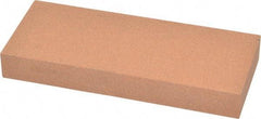 Norton - 5" Long x 2" Wide x 5/8" Thick, Aluminum Oxide Sharpening Stone - Rectangle, Medium Grade - Americas Industrial Supply