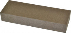 Norton - 6" Long x 2" Wide x 1" Thick, Aluminum Oxide Sharpening Stone - Rectangle, Coarse Grade - Americas Industrial Supply