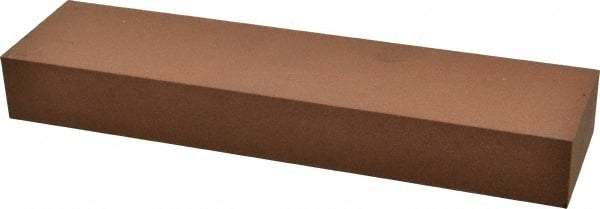 Norton - 8" Long x 2" Wide x 1" Thick, Aluminum Oxide Sharpening Stone - Rectangle, Medium Grade - Americas Industrial Supply