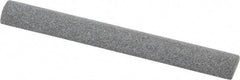 Value Collection - Half Round, Silicon Carbide, Toolroom Finishing Stick - 4" Long x 1/2" Wide, Coarse Grade - Americas Industrial Supply