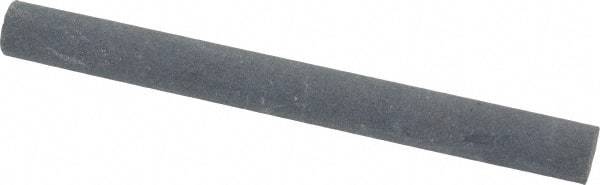 Value Collection - Round, Silicon Carbide, Toolroom Finishing Stick - 4" Long x 3/8" Wide, Fine Grade - Americas Industrial Supply