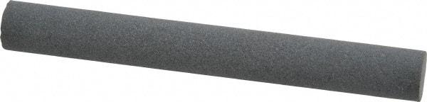 Value Collection - Round, Silicon Carbide, Toolroom Finishing Stick - 4" Long x 1/2" Wide, Fine Grade - Americas Industrial Supply