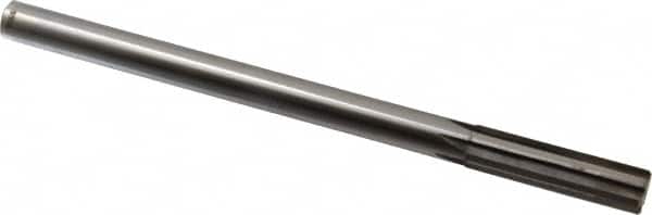 Made in USA - 0.604" Carbide-Tipped 6 Flute Chucking Reamer - Americas Industrial Supply