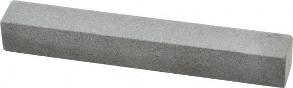 Value Collection - Square, Aluminum Oxide, Toolroom Finishing Stick - 4" Long x 1/2" Wide x 1/2" Thick, Medium Grade - Americas Industrial Supply