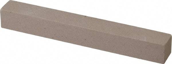 Value Collection - Square, Aluminum Oxide, Toolroom Finishing Stick - 4" Long x 1/2" Wide x 1/2" Thick, Fine Grade - Americas Industrial Supply