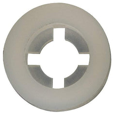 Made in USA - #6 Screw, 0.128" ID, Nylon Internal Tooth Lock Washer - 21/64" OD, Grade 6/6 - Americas Industrial Supply