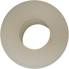 Made in USA - #8 Screw, Grade 6/6 Nylon Standard Flat Washer - 4.34mm ID x 3/8" OD, 3.18mm Thick - Americas Industrial Supply