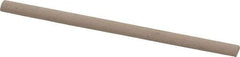 Value Collection - Half Round, Aluminum Oxide, Toolroom Finishing Stick - 4" Long x 1/4" Wide, Fine Grade - Americas Industrial Supply