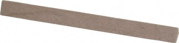 Value Collection - Three Square, Aluminum Oxide, Toolroom Finishing Stick - 4" Long x 3/8" Wide, Fine Grade - Americas Industrial Supply