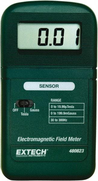 Extech - 30 to 300 Hz, LCD Display, EMF and ELF Meter - Americas Industrial Supply