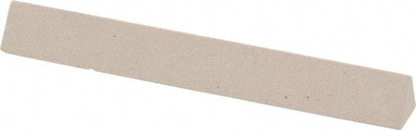 Value Collection - Three Square, Aluminum Oxide, Toolroom Finishing Stick - 4" Long x 1/2" Wide, Fine Grade - Americas Industrial Supply