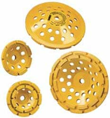 DeWALT - 4" Diam, Surface Grinding Wheel - Diamond, 15,000 Max RPM - Americas Industrial Supply