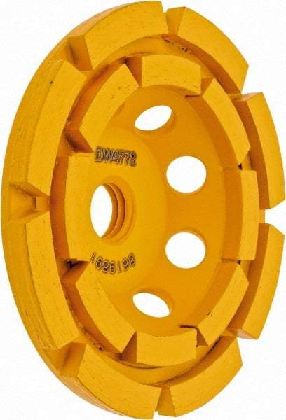 DeWALT - 4" Diam, Surface Grinding Wheel - Diamond, 15,000 Max RPM - Americas Industrial Supply