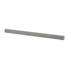 Value Collection - Round, Aluminum Oxide, Toolroom Finishing Stick - 4" Long x 1/4" Wide, Medium Grade - Americas Industrial Supply