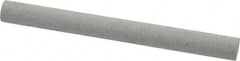 Value Collection - Round, Aluminum Oxide, Toolroom Finishing Stick - 4" Long x 3/8" Wide, Medium Grade - Americas Industrial Supply