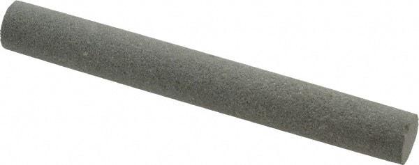 Value Collection - Round, Aluminum Oxide, Toolroom Finishing Stick - 4" Long x 1/2" Wide, Medium Grade - Americas Industrial Supply