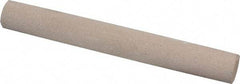 Value Collection - Round, Aluminum Oxide, Toolroom Finishing Stick - 4" Long x 1/2" Wide, Fine Grade - Americas Industrial Supply