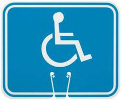 NMC - 10-1/2" Long x 12-3/4" Wide, Rigid Plastic Safety Sign - Rectangle, Use for Accident Prevention - Americas Industrial Supply