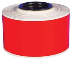 NMC - 984" Long, Red Vinyl Tape - For UDO LP400 Label Printer - Americas Industrial Supply