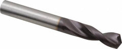 Guhring - 0.4016" 130° Parabolic Flute Powdered Metal Screw Machine Drill Bit - Americas Industrial Supply