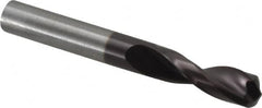 Guhring - 0.4724" 130° Parabolic Flute Powdered Metal Screw Machine Drill Bit - FIREX Finish, Right Hand Cut, 2.0079" Flute Length, 4.0157" OAL, Standard Point, Straight Shank - Americas Industrial Supply