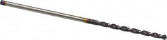 Guhring - 0.0433" 130° Powdered Metal Jobber Drill - FIREX Finish, Right Hand Cut, Parabolic Flute, Straight Shank, 1-7/16" OAL, Cone Relief Point - Americas Industrial Supply