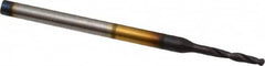 Guhring - 0.0827" 130° Powdered Metal Jobber Drill - FIREX Finish, Right Hand Cut, Parabolic Flute, Straight Shank, 1-15/16" OAL, Cone Relief Point - Americas Industrial Supply