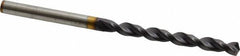 Guhring - 0.1732" 130° Powdered Metal Jobber Drill - FIREX Finish, Right Hand Cut, Parabolic Flute, Straight Shank, 3-5/32" OAL, Cone Relief Point - Americas Industrial Supply