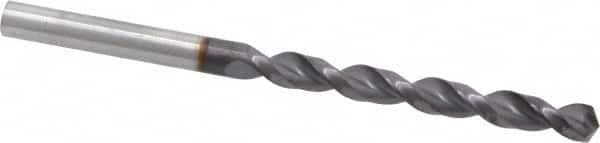 Guhring - 0.2283" 130° Powdered Metal Jobber Drill - FIREX Finish, Right Hand Cut, Parabolic Flute, Straight Shank, 3-21/32" OAL, Cone Relief Point - Americas Industrial Supply