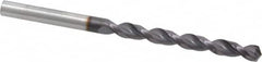 Guhring - 0.2283" 130° Powdered Metal Jobber Drill - FIREX Finish, Right Hand Cut, Parabolic Flute, Straight Shank, 3-21/32" OAL, Cone Relief Point - Americas Industrial Supply