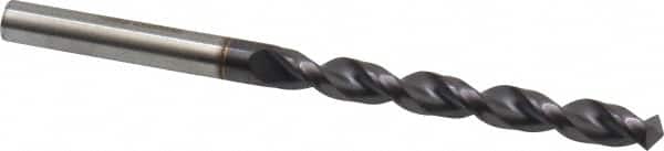 Guhring - 15/64" 130° Powdered Metal Jobber Drill - FIREX Finish, Right Hand Cut, Parabolic Flute, Straight Shank, 93mm OAL, Cone Relief Point - Americas Industrial Supply