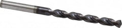 Guhring - 0.2756" 130° Powdered Metal Jobber Drill - FIREX Finish, Right Hand Cut, Parabolic Flute, Straight Shank, 4-9/32" OAL, Cone Relief Point - Americas Industrial Supply