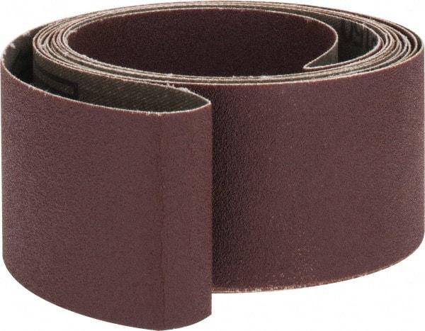 Tru-Maxx - 2" Wide x 132" OAL, 150 Grit, Aluminum Oxide Abrasive Belt - Aluminum Oxide, Very Fine, Coated, X Weighted Cloth Backing - Americas Industrial Supply
