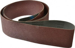 Tru-Maxx - 4" Wide x 132" OAL, 50 Grit, Aluminum Oxide Abrasive Belt - Aluminum Oxide, Coarse, Coated - Americas Industrial Supply