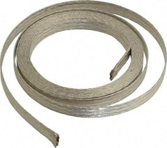 3M - 25 AWG, 1/2 Inch Diameter, 15 Ft., Braid, Grounding Wire - Copper - Americas Industrial Supply